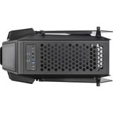 Thermaltake AH T200 Micro Torre Negro, Cajas de torre negro, Micro Torre, PC, Negro, Micro-ITX, Mini-ITX, SPCC, 15 cm