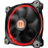 Thermaltake CL-F042-PL12SW-B sistema de refrigeración para ordenador Carcasa del ordenador Ventilador 12 cm Negro Ventilador, 12 cm, 800 RPM, 1500 RPM, 26,4 dB, 40,6 cfm