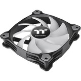 Thermaltake CL-F063-PL12SW-A sistema de refrigeración para ordenador Carcasa del ordenador Ventilador 12 cm Negro, Blanco negro, Ventilador, 12 cm, 500 RPM, 1500 RPM, 56,45 cfm, Negro, Blanco