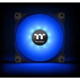 Thermaltake CL-F063-PL12SW-A sistema de refrigeración para ordenador Carcasa del ordenador Ventilador 12 cm Negro, Blanco negro, Ventilador, 12 cm, 500 RPM, 1500 RPM, 56,45 cfm, Negro, Blanco