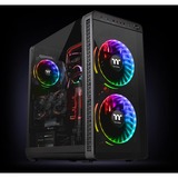 Thermaltake CL-F070-PL20SW-A sistema de refrigeración para ordenador Carcasa del ordenador Ventilador 20 cm Negro negro, Ventilador, 20 cm, 500 RPM, 1500 RPM, 117,96 cfm, Negro