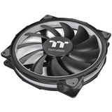 Thermaltake CL-F070-PL20SW-A sistema de refrigeración para ordenador Carcasa del ordenador Ventilador 20 cm Negro negro, Ventilador, 20 cm, 500 RPM, 1500 RPM, 117,96 cfm, Negro