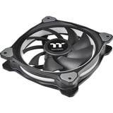 Thermaltake CL-F076-PL12SW-A sistema de refrigeración para ordenador Carcasa del ordenador Ventilador 12 cm Negro Ventilador, 12 cm, 1500 RPM, 24,7 dB, 24,7 sonio, 48,34 cfm