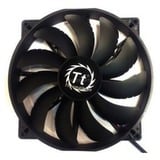 Thermaltake Pure 20 Carcasa del ordenador Ventilador 20 cm Negro negro, Ventilador, 20 cm, 800 RPM, 28,2 dB, 129,639 cfm, Negro