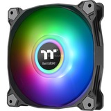 Thermaltake Pure Duo 14 Universal Ventilador 14 cm Negro 2 pieza(s) negro/Transparente, Ventilador, 14 cm, 500 RPM, 1500 RPM, 33,5 dB, 82,23 cfm