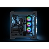 Thermaltake Pure Duo 14 Universal Ventilador 14 cm Negro 2 pieza(s) negro/Transparente, Ventilador, 14 cm, 500 RPM, 1500 RPM, 33,5 dB, 82,23 cfm