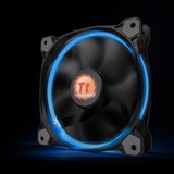 Thermaltake Riing 12 Carcasa del ordenador Ventilador 12 cm Negro Ventilador, 12 cm, 800 RPM, 1500 RPM, 26,4 dB, 40,6 cfm