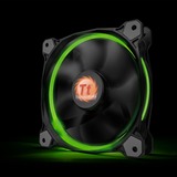 Thermaltake Riing 12 Carcasa del ordenador Ventilador 12 cm Negro Ventilador, 12 cm, 800 RPM, 1500 RPM, 26,4 dB, 40,6 cfm