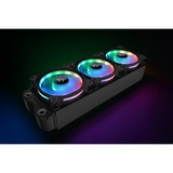 Thermaltake Riing Duo 12 RGB Premium Edition Carcasa del ordenador Ventilador 12 cm Negro negro, Ventilador, 12 cm, 500 RPM, 1500 RPM, 23,9 dB, 42,45 cfm