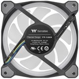 Thermaltake Riing Duo 12 RGB Premium Edition Carcasa del ordenador Ventilador 12 cm Negro negro, Ventilador, 12 cm, 500 RPM, 1500 RPM, 23,9 dB, 42,45 cfm