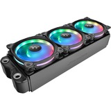 Thermaltake Riing Duo 12 RGB Premium Edition Carcasa del ordenador Ventilador 12 cm Negro negro, Ventilador, 12 cm, 500 RPM, 1500 RPM, 23,9 dB, 42,45 cfm