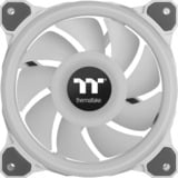 Thermaltake Riing Quad 12 RGB Carcasa del ordenador Ventilador 12 cm Blanco blanco, Ventilador, 12 cm, 500 RPM, 1500 RPM, 25,2 dB, 40,9 cfm