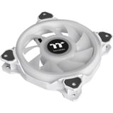 Thermaltake Riing Quad 12 RGB Carcasa del ordenador Ventilador 12 cm Blanco blanco, Ventilador, 12 cm, 500 RPM, 1500 RPM, 25,2 dB, 40,9 cfm