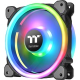 Thermaltake Riing Trio 12 LED RGB Radiator Fan TT Premium Edition Carcasa del ordenador Ventilador 12 cm Negro Ventilador, 12 cm, 500 RPM, 1500 RPM, 25,2 dB, 41,13 cfm