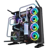 Thermaltake Riing Trio 12 LED RGB Radiator Fan TT Premium Edition Carcasa del ordenador Ventilador 12 cm Negro Ventilador, 12 cm, 500 RPM, 1500 RPM, 25,2 dB, 41,13 cfm