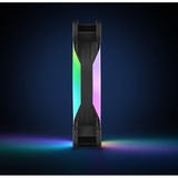 Thermaltake Riing Trio 12 LED RGB Radiator Fan TT Premium Edition Carcasa del ordenador Ventilador 12 cm Negro Ventilador, 12 cm, 500 RPM, 1500 RPM, 25,2 dB, 41,13 cfm