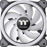 Thermaltake Riing Trio 12 LED RGB Radiator Fan TT Premium Edition Carcasa del ordenador Ventilador 12 cm Negro Ventilador, 12 cm, 500 RPM, 1500 RPM, 25,2 dB, 41,13 cfm