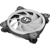 Thermaltake Riing Trio 12 LED RGB Radiator Fan TT Premium Edition Carcasa del ordenador Ventilador 12 cm Negro Ventilador, 12 cm, 500 RPM, 1500 RPM, 25,2 dB, 41,13 cfm