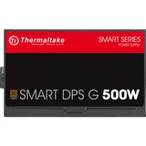 Thermaltake Smart DPS G unidad de fuente de alimentación 500 W 24-pin ATX ATX Negro, Fuente de alimentación de PC negro, 500 W, 100 - 240 V, 600 W, 47 - 63 Hz, 8 A, Activo