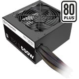 Thermaltake TR2 S unidad de fuente de alimentación 500 W 20+4 pin ATX ATX, Fuente de alimentación de PC negro, 500 W, 230 V, 50 - 60 Hz, 8 A, Activo, 100 W