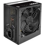 Thermaltake TRS-600AH2NK unidad de fuente de alimentación 600 W 20+4 pin ATX ATX Negro, Fuente de alimentación de PC negro, 600 W, 230 V, 50 - 60 Hz, 8 A, Activo, 105 W