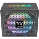 Thermaltake Toughpower PF1 unidad de fuente de alimentación 850 W 24-pin ATX Negro, Fuente de alimentación de PC negro, 850 W, 100 - 240 V, 1020 W, 50/60 Hz, 12 A, Activo