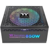 Thermaltake Toughpower PF1 unidad de fuente de alimentación 850 W 24-pin ATX Negro, Fuente de alimentación de PC negro, 850 W, 100 - 240 V, 1020 W, 50/60 Hz, 12 A, Activo