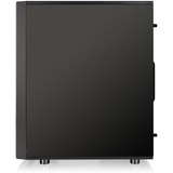 Thermaltake Versa J25 TG RGB Midi Tower Negro, Cajas de torre negro, Midi Tower, PC, Negro, ATX, micro ATX, Mini-ITX, SPCC, Ventiladores de la caja, Frente