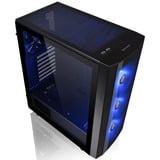 Thermaltake Versa J25 TG RGB Midi Tower Negro, Cajas de torre negro, Midi Tower, PC, Negro, ATX, micro ATX, Mini-ITX, SPCC, Ventiladores de la caja, Frente