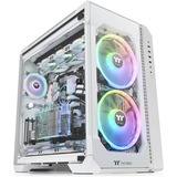 Thermaltake View 51 TG ARGB Snow Midi Tower Blanco, Cajas de torre blanco, Midi Tower, PC, Blanco, ATX, EATX, micro ATX, Mini-ITX, Acero, Juego