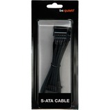 be quiet! CS-3640 0,6 m, Cable negro, 0,6 m, 4 x SATA de 15 pines, Negro, Dark Power Pro 8- , Straight Power E9- , Pure Power L8- / Power Zone, 86 mm, 230 mm