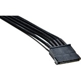 be quiet! CS-6610 0,6 m, Cable negro, 0,6 m, SATA de 15 pines, Negro, Dark Power Pro 8- , Straight Power E9- , Pure Power L8- / Power Zone, 86 mm, 230 mm