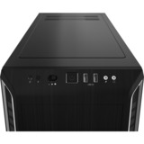 be quiet! Pure Base 600 Midi Tower Negro, Plata, Cajas de torre negro/Plateado, Midi Tower, PC, Negro, Plata, ATX, micro ATX, Mini-ITX, ABS sintéticos, Acero, Juego