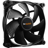 be quiet! SilentWings 3 PWM Carcasa del ordenador Ventilador 12 cm Negro negro, Ventilador, 12 cm, 2200 RPM, 28,6 dB, 73,33 cfm, 124,58 m³/h