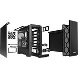 be quiet! Silent Base 601 Midi Tower Negro, Cajas de torre negro, Midi Tower, PC, Negro, ATX, EATX, micro ATX, Mini-ITX, Acrilonitrilo butadieno estireno (ABS), SECC, Unidad de disco duro