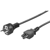 goobay 93586 cable de transmisión Negro 1,8 m Enchufe tipo F C5 acoplador negro, 1,8 m, Enchufe tipo F, C5 acoplador, H05VV-F3G, 250 V