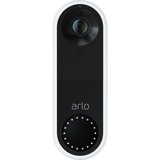Arlo AVD1001-100EUS timbre de puerta Negro, Timbre de la puerta blanco/Negro, Negro, Plástico, Inalámbrico, 1536 x 1536 Pixeles, 720 x 720,1080 x 1080,1536 x 1536, 180°