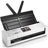 Brother ADS-1700W escaner Escáner con alimentador automático de documentos (ADF) 600 x 600 DPI A4 Negro, Blanco, Escáner de alimentación de hojas gris claro/Negro, 215,9 x 863 mm, 600 x 600 DPI, 1200 x 1200 DPI, 48 bit, 24 bit, 25 ppm