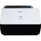 Canon Scanfront 400, Escáner de alimentación de hojas negro, 216 x 356 mm, 600 x 600 DPI, 45 ppm, 45 ppm, Escáner con alimentador automático de documentos (ADF), Negro, Blanco