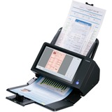 Canon Scanfront 400, Escáner de alimentación de hojas negro, 216 x 356 mm, 600 x 600 DPI, 45 ppm, 45 ppm, Escáner con alimentador automático de documentos (ADF), Negro, Blanco