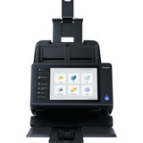 Canon Scanfront 400, Escáner de alimentación de hojas negro, 216 x 356 mm, 600 x 600 DPI, 45 ppm, 45 ppm, Escáner con alimentador automático de documentos (ADF), Negro, Blanco