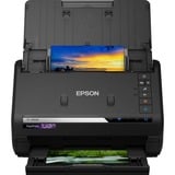 Epson FastFoto FF-680W, Escáner de alimentación de hojas negro, 216 x 910 mm, 600 x 600 DPI, 30 bit, 24 bit, 10 bit, 8 bit