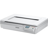 Epson WorkForce DS-50000N, Escáner plano blanco/Gris, 600 x 600 DPI, 16 bit, 48 bit, 4 seg/página, Escáner de cama plana, Blanco