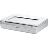 Epson WorkForce DS-50000, Escáner plano blanco/Gris, 600 x 600 DPI, 16 bit, 48 bit, 4 seg/página, Escáner de cama plana, Blanco