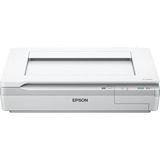 Epson WorkForce DS-50000, Escáner plano blanco/Gris, 600 x 600 DPI, 16 bit, 48 bit, 4 seg/página, Escáner de cama plana, Blanco
