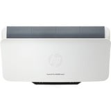 HP Scanjet Pro N4000 snw1 Sheet-feed Scanner Escáner alimentado con hojas 600 x 600 DPI A4 Negro, Blanco, Escáner de alimentación de hojas gris, 216 x 3100 mm, 600 x 600 DPI, Escáner alimentado con hojas, Negro, Blanco, CMOS CIS, 4000 páginas