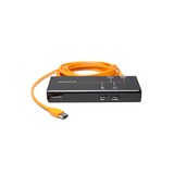 Konftel 900102149 hub de interfaz USB 3.2 Gen 1 (3.1 Gen 1) Type-A Negro, Hub USB USB 3.2 Gen 1 (3.1 Gen 1) Type-A, HDMI, USB 2.0, USB 3.2 Gen 1 (3.1 Gen 1) Type-A, 2048 x 1152 Pixeles, Negro, 5 m, EMC: 2014/30/EU, EMC Regulations 2016, RED: 2014/53/EU, Radio Equipment Regulations 2017...