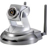 LevelOne Cámara de red PT, 2-Megapixel, 150Mbps 802.11b/g/n, día/noche, indicadores LED IR, Cámara de vigilancia blanco, 2-Megapixel, 150Mbps 802.11b/g/n, día/noche, indicadores LED IR, Cámara de seguridad IP, Alámbrico, Externo, 2412 - 2472 MHz, CE, FCC, Onvif, Escritorio/techo