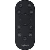 Logitech 960-001186 cámara de videoconferencia Negro, Gris 30 pps, Webcam negro/Plateado, Full HD, 30 pps, 90°, 10x, Negro, Gris
