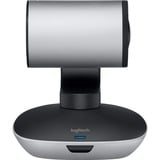 Logitech 960-001186 sistema de video conferencia, Webcam negro/Plateado, Full HD, 30 pps, 90°, 10x, Negro, Gris